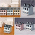 Toyvian Dollhouse Miniature House, Wooden Dollhouse Kit for Christmas Village