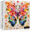 PPuzzling Butterfly Puzzles for Adults 1000 Pieces, Challenging Colorful Flower Butterflies Puzzles with