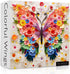 PPuzzling Butterfly Puzzles for Adults 1000 Pieces, Challenging Colorful Flower Butterflies Puzzles with