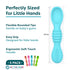 Soft Silicone Baby Spoons, Self-Feeding Spoons for Babies 6-12 Months - First Stage Infant Feeding spoons for Boys & Girls, Dishwasher-Safe Soft Tip, Ergonomic Training Spoons, BPA Free, Great Gift