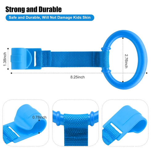 Baby Pull Up Rings, 4 Pcs Standing Walker Crib Pull Bar for Playpen, Toddler Kids Children Walking Training Tool