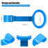 Baby Pull Up Rings, 4 Pcs Standing Walker Crib Pull Bar for Playpen, Toddler Kids Children Walking Training Tool