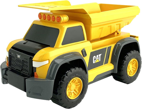 CAT Construction Toys, Truck Constructors Toy Dump Truck with Realistic Lights & Sounds, Batteries Included