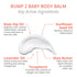 2 5 1 10 oz Visha Skincare Bump Baby in Multitasking Body Balm, Soothes and Relieves Dry, Itchy Skin and Stretch Marks