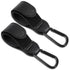 Xinjoduz Xindojuz 2 PCS Stroller Hooks for Bags, Multipurpose Stroller Straps with Large