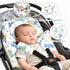 TANOFAR Infant Car Seat Insert with Removable Cushion for Baby Boys, Reversible Newborn Carseat Insert for Baby Head