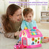 8-in-1 1-3 Montessori Bilingual Musical Activity House | EN/ES Learning Toy with Volume Control & Travel Handle |