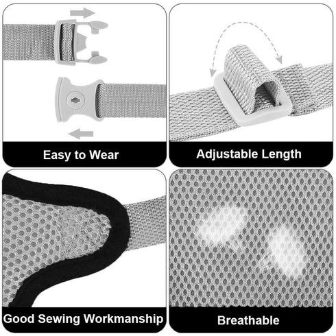Accmor Toddler Harness Leash + Reflective Anti-Lost Wrist Link, Cute Dinosaur Kids Walking Assistant Belt