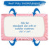 2 Pack, (52"x28"x8") Crib Sheets Girl Satin Soft & Silky Crib Sheet for Baby Hair Fitted Crib Sheets for Standard Crib