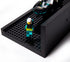 16-inch Building Brick Display Shelves, Set of 2 in Black, Compatible with All Toy Brick Brands