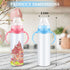 TrelaCo 4 Pcs Sublimation Baby Bottle, 8 oz Sippy Cups with Handle, Sublimation Blank Kids Stainless Steel Tumblers
