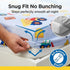 Set Set Everyday Kids Toddler Fitted Sheet and Pillowcase -Under Construction- Soft Breathable Microfiber Toddler Sheet