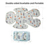 Car Seat Gel Baby Cooling Pad, Double Sided Breathable Ice Seat Liner for Stroller, Baby Chair, Child Safety Seat