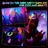 HAMIMOS 48 PCS Light Up Pop Tubes Glow Sticks, Christmas Halloween Light Toys Party Decorations Supplies Favors