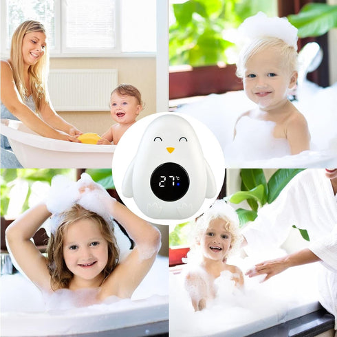 Generic Baby Bath Thermometer - Digital Water Temperature Meter, Floating LED Display, Accurate Measurement Tool