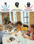 Poraxy STEM Model Car Kits, 5 in 1 Kids Wood Building Kit, 3D Wooden Puzzles for Boys Age 8-12