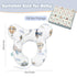 Zdbdbd Baby Travel Pillow, U-Shape Pillow for Car Seat and Stroller Use, Lightweight Baby Travel Accessory (Sky