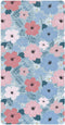 miaozhen Cotton Baby Crib Sheets Soft Cute Cartoon Spring Wildflower Crib Mattress Sheet