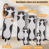 27.5 Inch) Cute Cat Plush Long Body Pillow Soft Cartoon Stuffed Animal Doll, Kawaii Cat Plushie Cuddle Toy for Kids