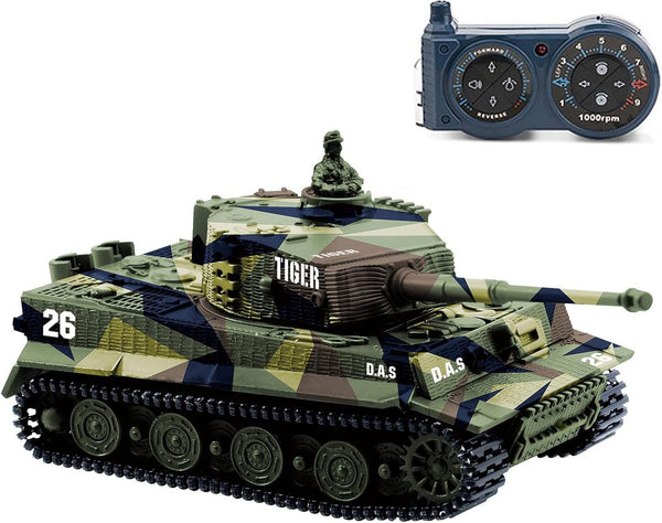 Cheerwing 1:72 German Tiger I Panzer Tank Remote Control Mini RC Tank