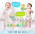 Skywin Baby Workout Toys Fit Training - Baby Shower Set of 4 Soft, Durable and Safe Plush Baby Rattle Toys for Ages 0+