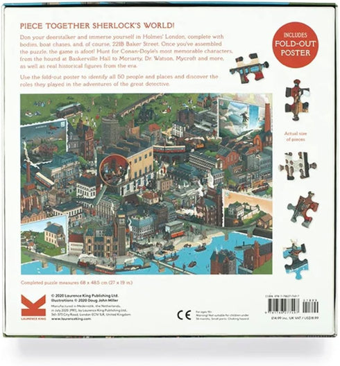 Laurence King 1000 Piece The World of Sherlock Holmes Puzzle