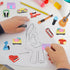24 Pcs Erasers for Kids, Mini Pencil Eraser Bulk Classroom Prizes, Fun Puzzle Erasers for Preschool Students