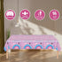likuyve 53PCS Dollhouse Birthday Party Supplies Dollhouse Party Decorations Include Banner Balloons Tinsel Foil Fringe