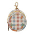 PYBUG Carrot Round Pacifier Storage Case, Polyester & TPU Lined with Hook Buckle,