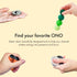 Set 8) ONO Signets Silicone Magnetic Balls with Textured Dimples, Bumps, and Waves | Fun to Play with Fidget Toy
