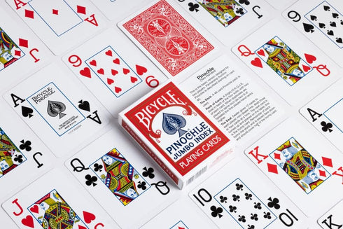 Bicycle Jumbo Pinochle Playing Cards - Pinochle Deck for Card Games