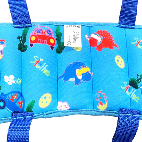 Toddler Car Seat Head Support,Child Adjustable Carseat Neck Support, Head Band Strap Headrest Soft Neck Protection Belt
