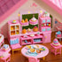 50 Pack Set Mini Food Blind Bags for Kids - Small Dollhouse Accessories & Party Favors with Tiny Resin Food Toys