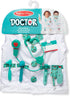 Set (8-Pc) 3+ Melissa & Doug Doctor Costume, Pretend Play Dress Up Stethoscope, Coat & Accessories, Role Play Toys