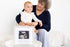 Kate & Milo Rustic Grandma Sonogram Picture Frame, Pregnancy Announcement, Ultrasound Baby Photo Frame, 4x5 Photo Insert