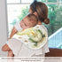 YETTASBIN Watercolor Frog Muslin Baby Burp Cloth, Super Soft Absorbent Cotton Burp Rag Baby Bibs Feeding Cloth