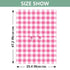 Mazeann Gingham Plaid Pinks Car Seat Cover Baby Breathable Soft Infant Carseat Covers Canopies Babies Carrier Covers