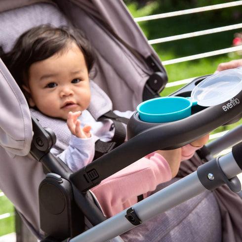 Evenflo Stroller Snack Tray with Bonus Cup for On-the-Go Convenience
