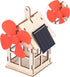 Windmill Wooden House Experiment Toy, Solar Powered DIY Kids Science Educational Experiment Toy