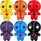 6 Pcs Voodoo Dolls Ghost Squeeze Exquisite Horror Doll Soft Creepy Slow Rising Scented Stress Relief Toy for Halloween