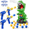 NIPLOOOW Dinosaur Shooting Toys for Kids 3-5 Years, Movable Target Shooting Games with