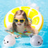 2024 Upgraded Baby Bath Toys, Light Up Whale Sprinkler Pool Toys for Kids Ages 1-3, Pink