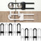 Jetec 10 Pieces Adjustable Cabinet Locks for Babies, U-Shaped Childproof Latch for Kitchen Door Storage Cupboard