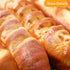 Joeabor 4pcs Set, Artificial Bread Realistic Fake Food for Display, Fake Bread for Decoration, Faux Baguette Food Props