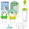 Baby Fruit Feeder & Breastmilk Popsicle Molds, WAJIAYON Silicone Baby Food Storage Containers and Teether