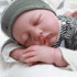CHAREX 22 Inch Sleeping Reborn Baby Boy Doll, Lifelike Realistic Weighted Newborn, Christmas Gift for Kids Age 3+