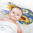 YETTASBIN Sunflower Muslin Baby Burp Cloth, Super Soft Absorbent Cotton Burp Rag Baby Bibs Feeding Cloth for Newborn