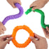 Jumbo Pop Toobs Fidget Toys, 7 Pieces Sensory Toys for Kids and Adults, DIY Decompression for ADHD Autism
