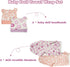 2 Sets 17-24 Inch Set BABESIDE of Reborn Baby Doll Blankets with Hats for Babydolls, Reborn Baby Doll Accessories