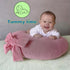 ZHIXUHZ Nursing Pillow, U-Shaped Breastfeeding Support Cushion for Bottle & Breast Feeding (Pink)